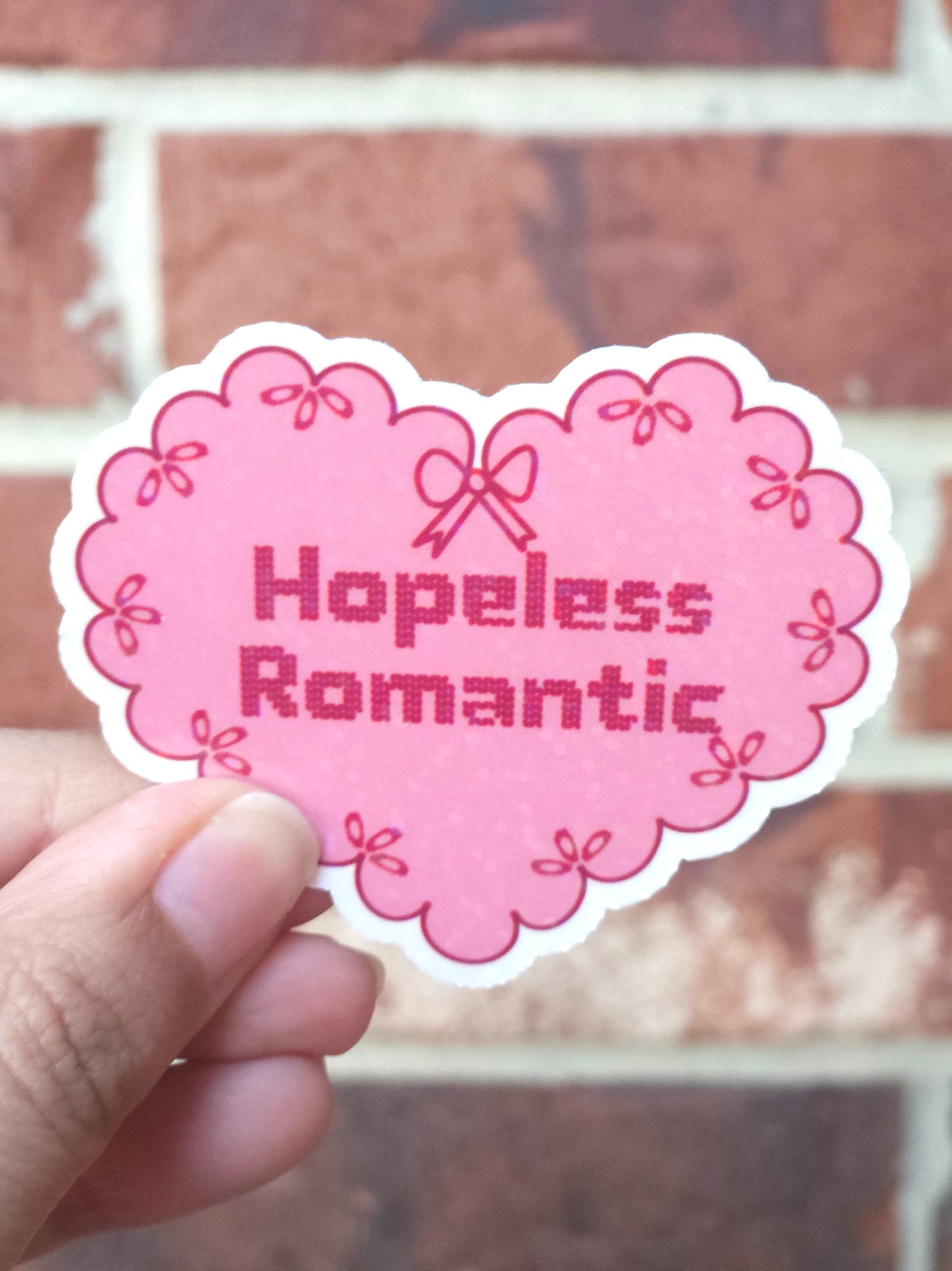 Hopeless Romantic Sticker