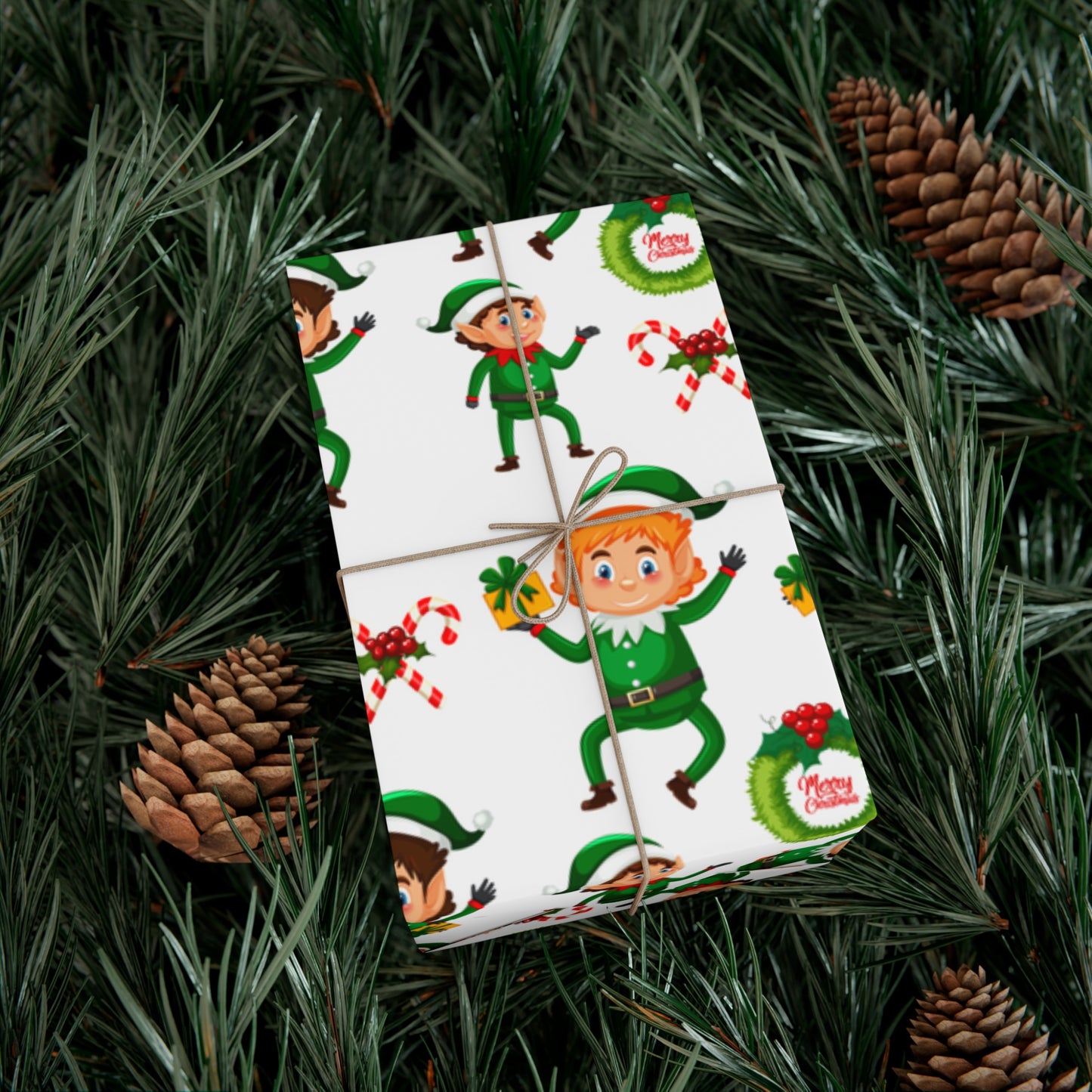 Elves on the Shelf Wrapping Paper