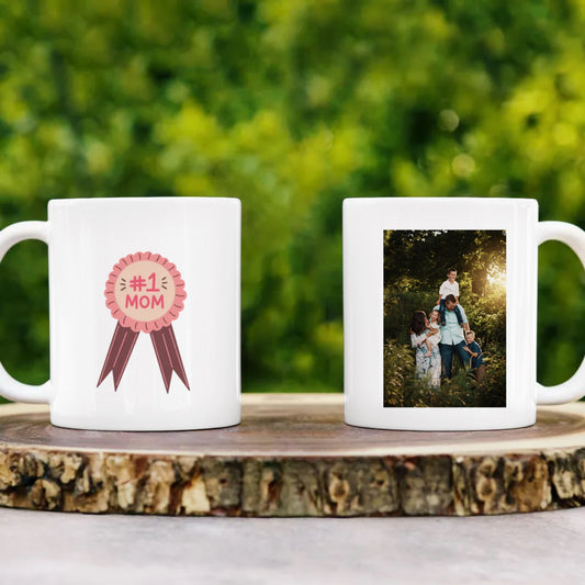 #1 Mom Personalized Mug