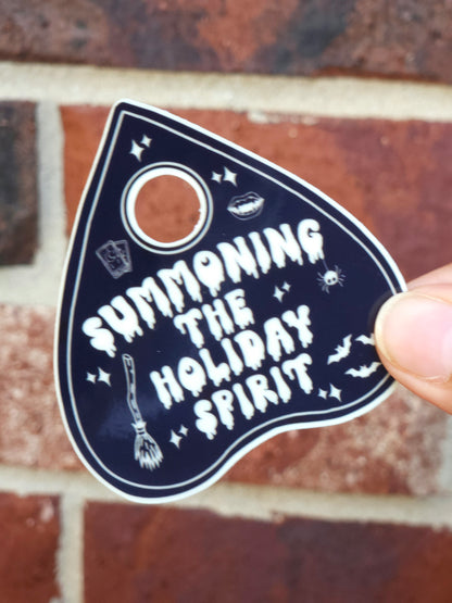 Summoning the Holiday Spirit Sticker