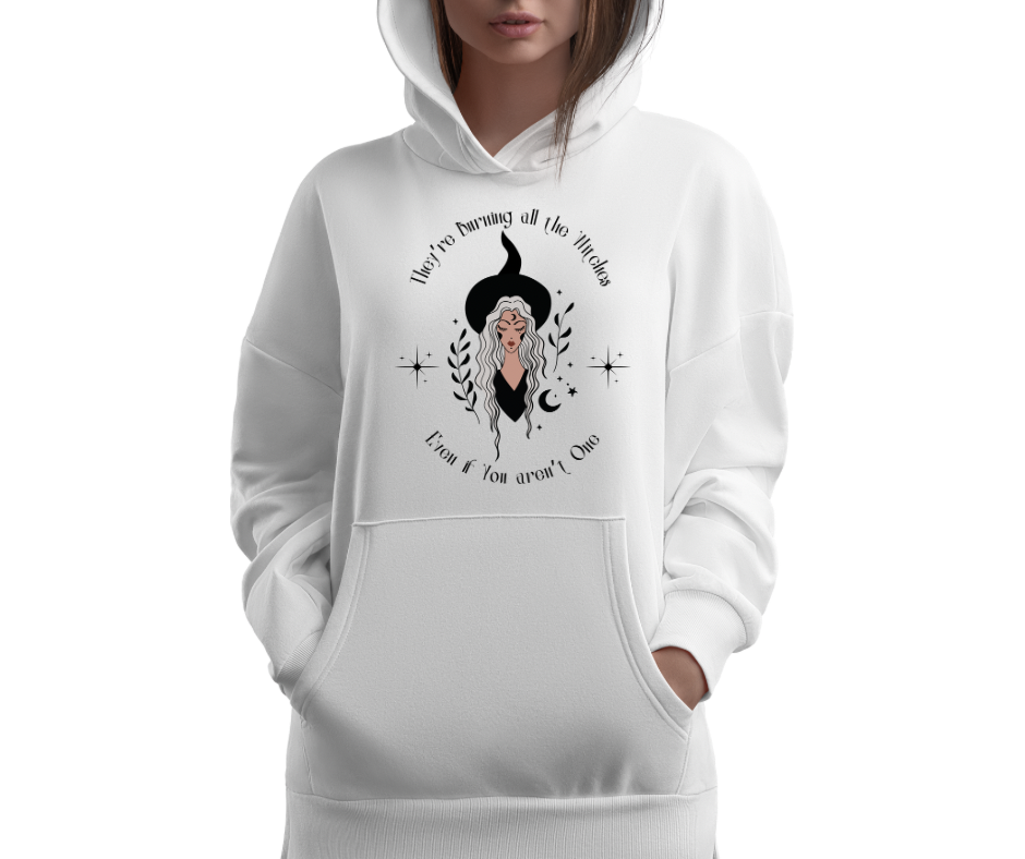 Burning All the Witches Pullover Hoodie