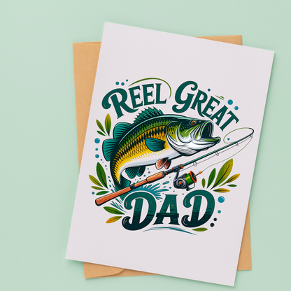 Reel Good Dad Father’s Day Card
