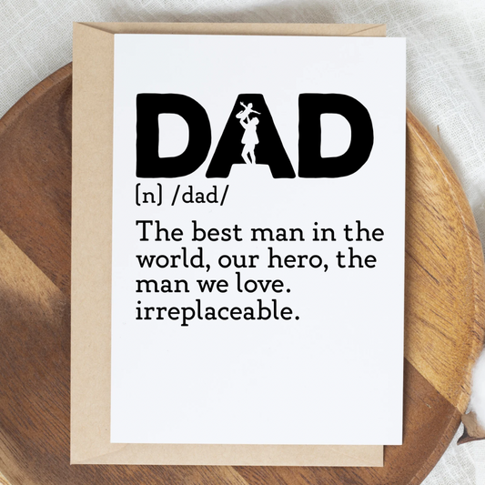 Dad: One of a Kind Greeting Card