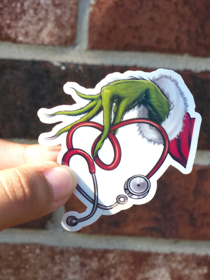 Holiday Nurse Sticker