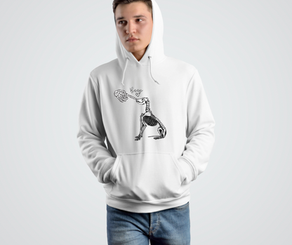 Skeleton Doggy Pullover Hoodie