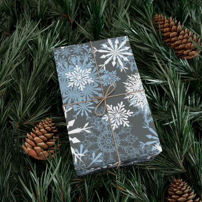 Snowflake Gift Wrap Paper