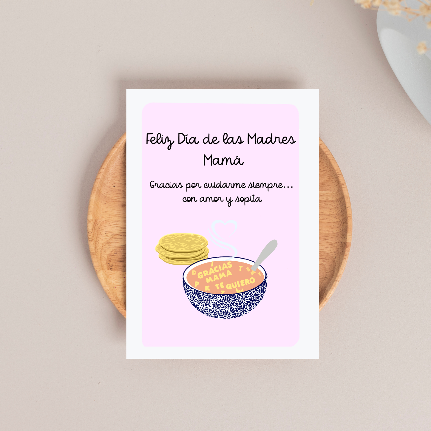 Sopita & Amor Card Greeting Card