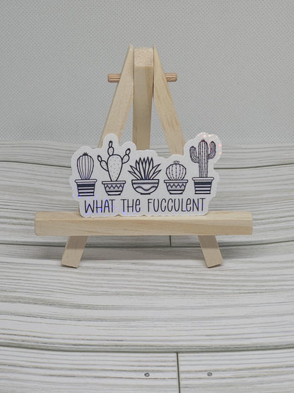What the Faculent Sticker