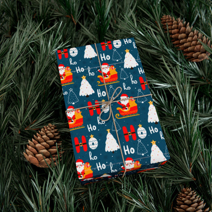 Ho Ho Ho Wrap Paper