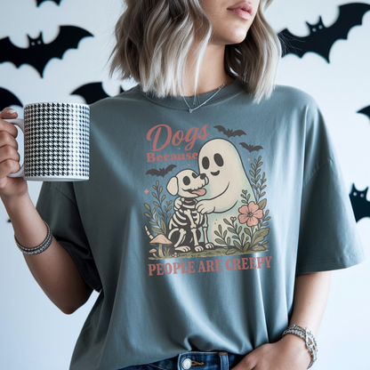 Spooky Ghost & Skeleton Shirt