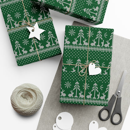 Ugly Christmas Sweater Gift Wrap Paper