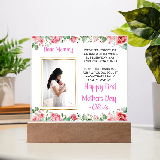 Happy 1st Mother’s Day-Acrylic Plaque