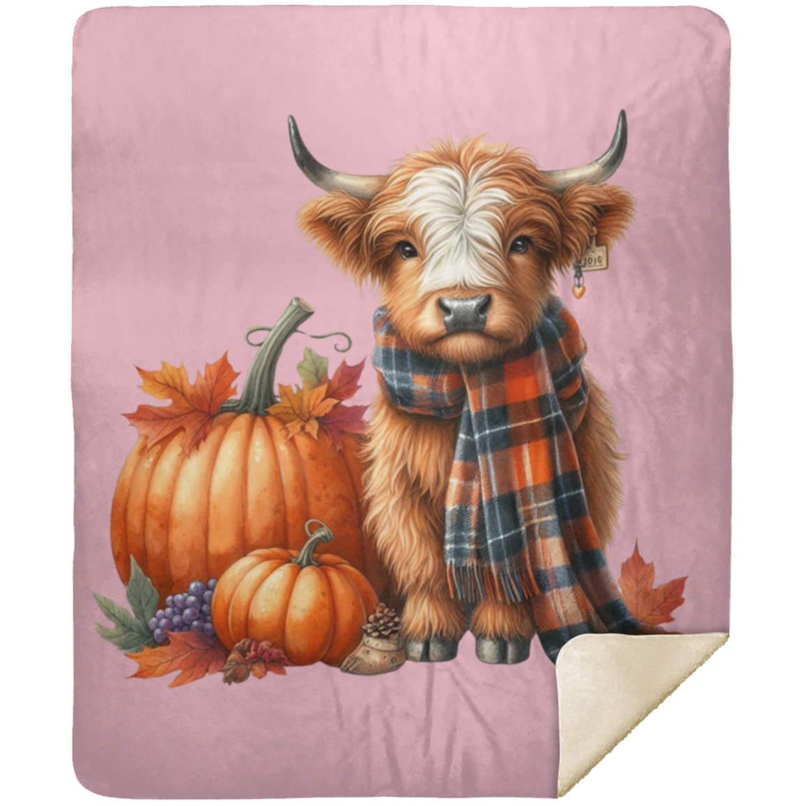 Autumn Highlander Sherpa Blanket