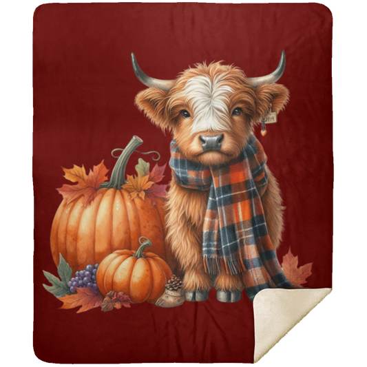 Autumn Highlander Sherpa Blanket