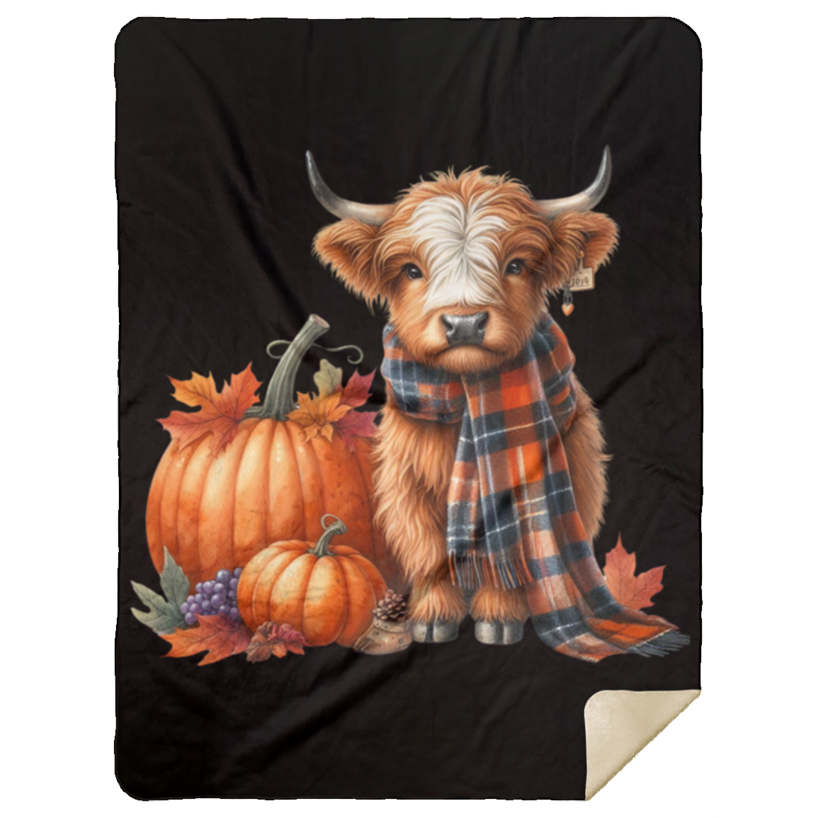 Autumn Highlander Sherpa Blanket