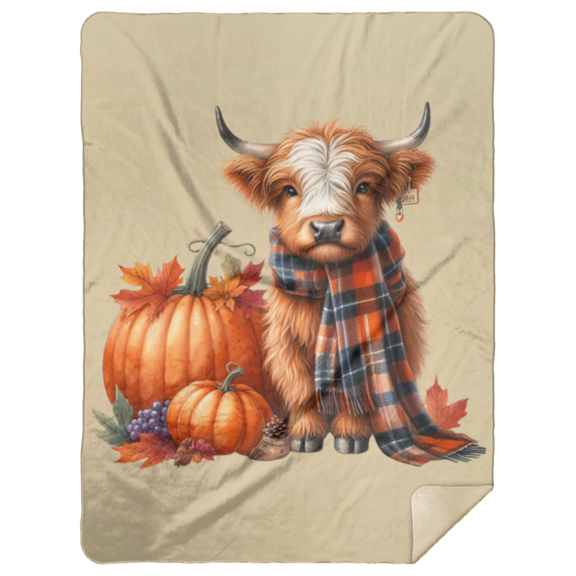 Autumn Highlander Sherpa Blanket