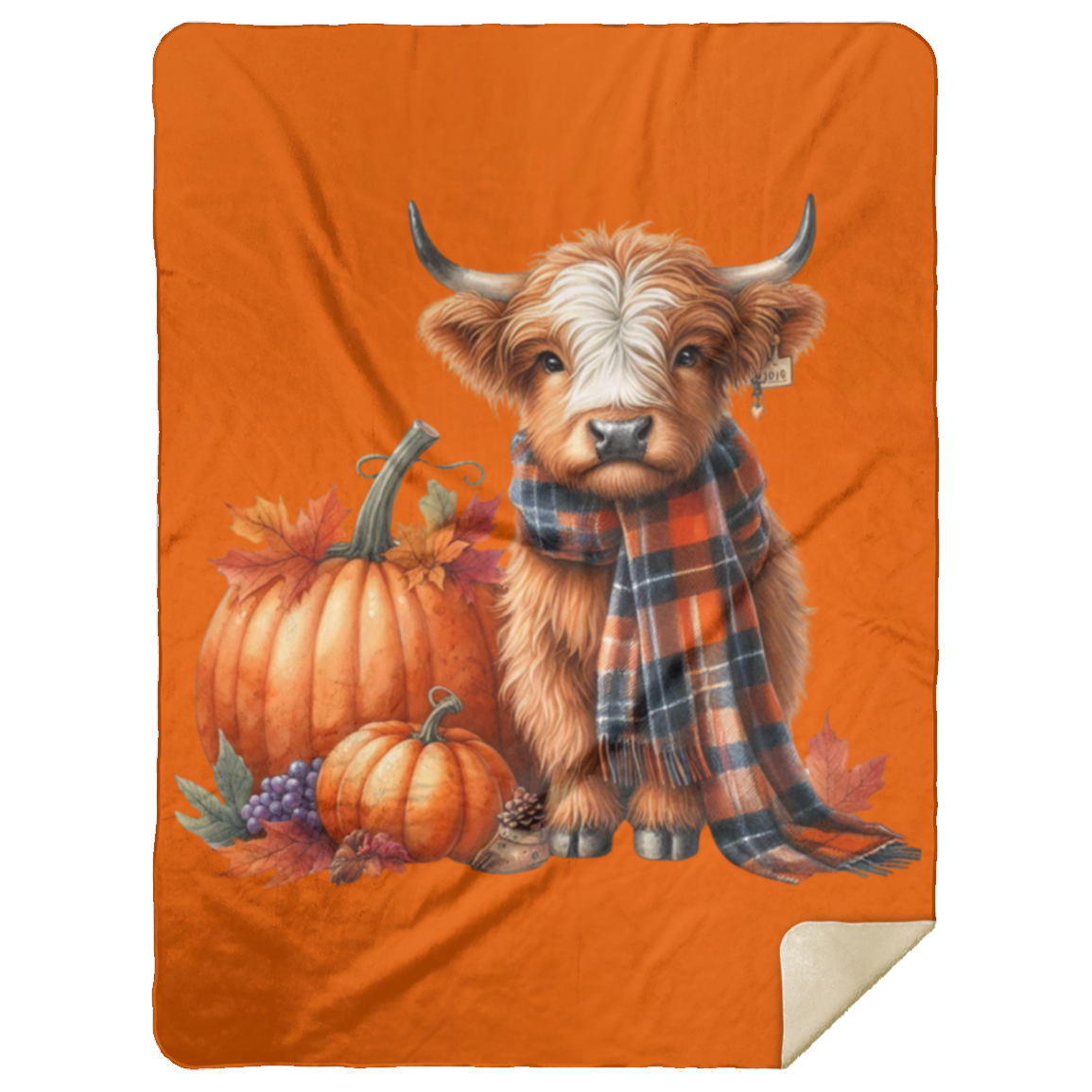 Autumn Highlander Sherpa Blanket