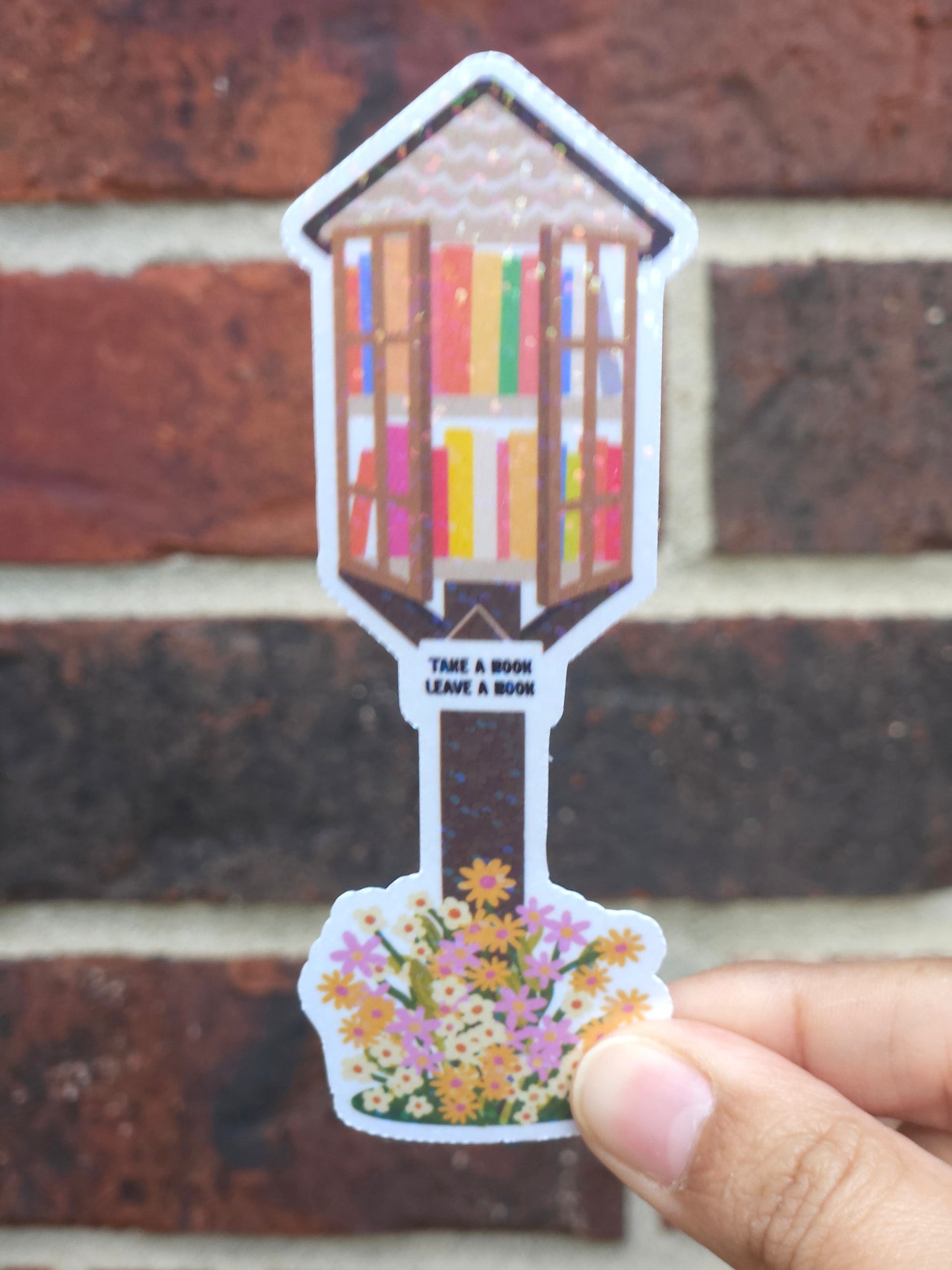 Little Free Library Sticker