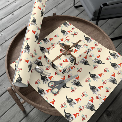 Merry Catsmas Gift Wrap Paper