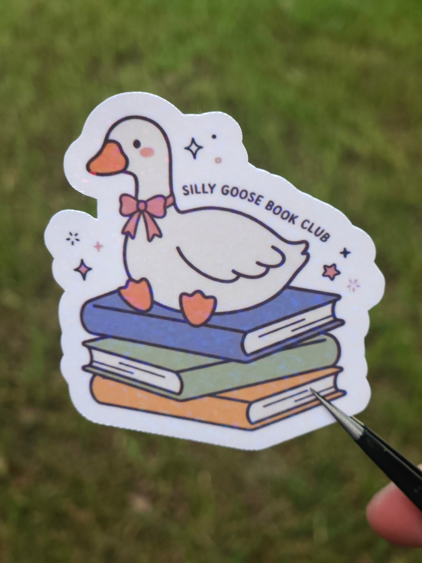 Silly Goose Book Club Sticker