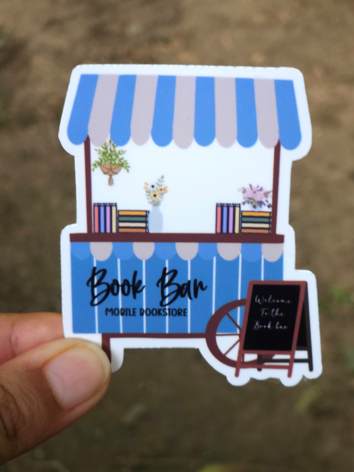 Book Bar Sticker