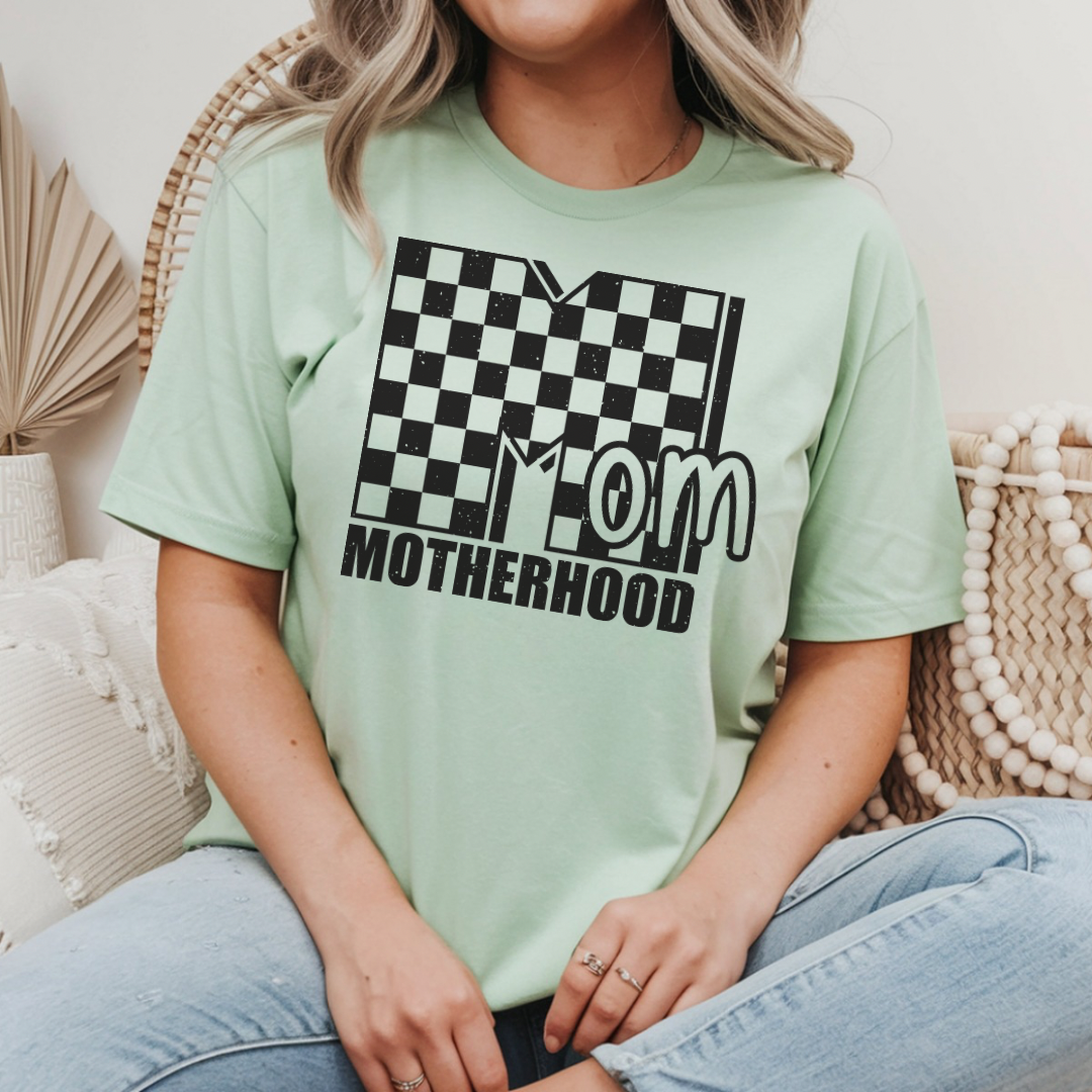 Cool Mom Checkerboard Shirt