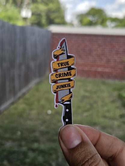True Crime Junkie Sticker