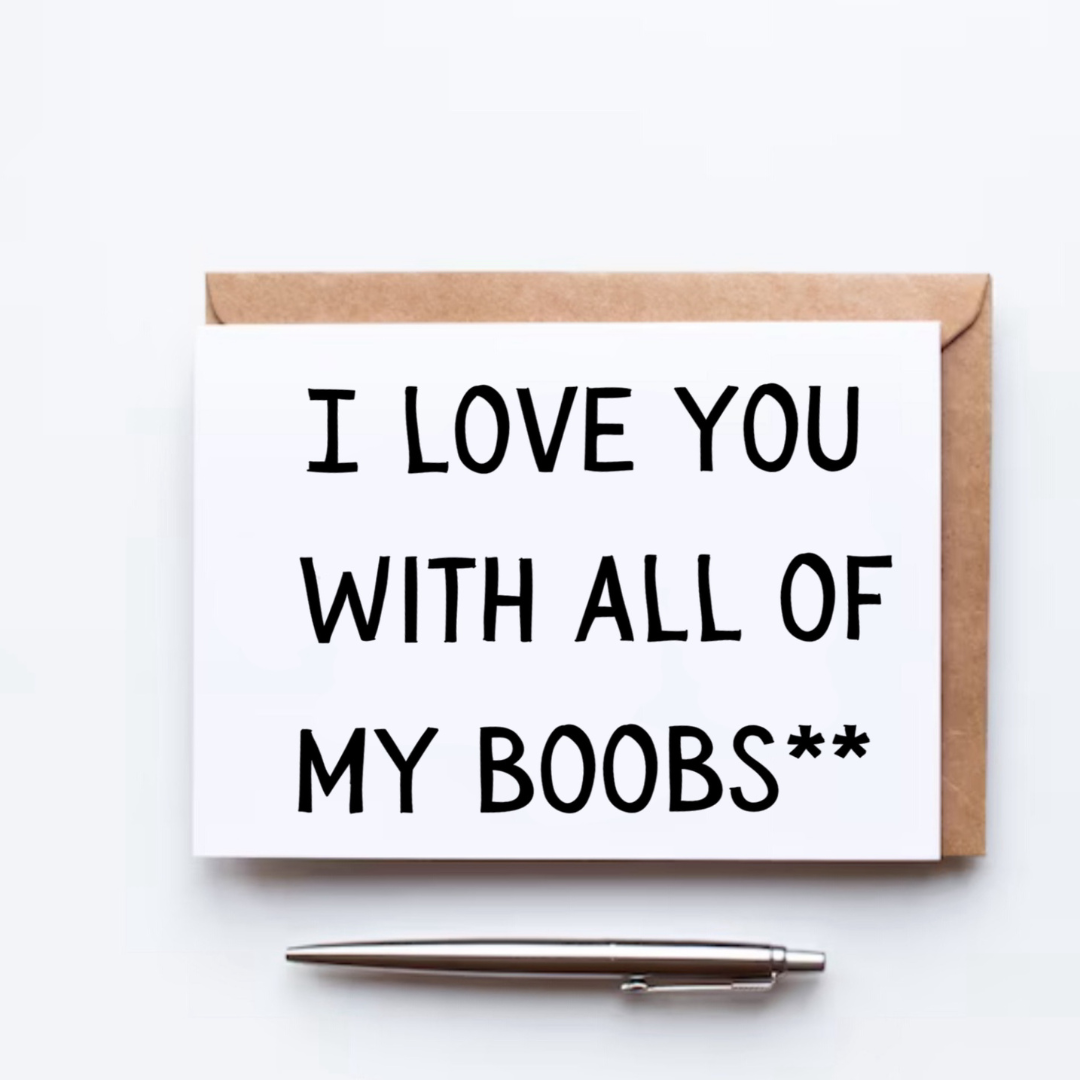 I Love You Greeting Card
