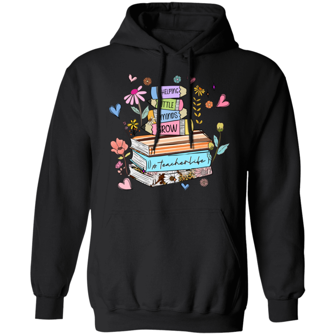 Helping Little Minds Grow Pullover Hoodie