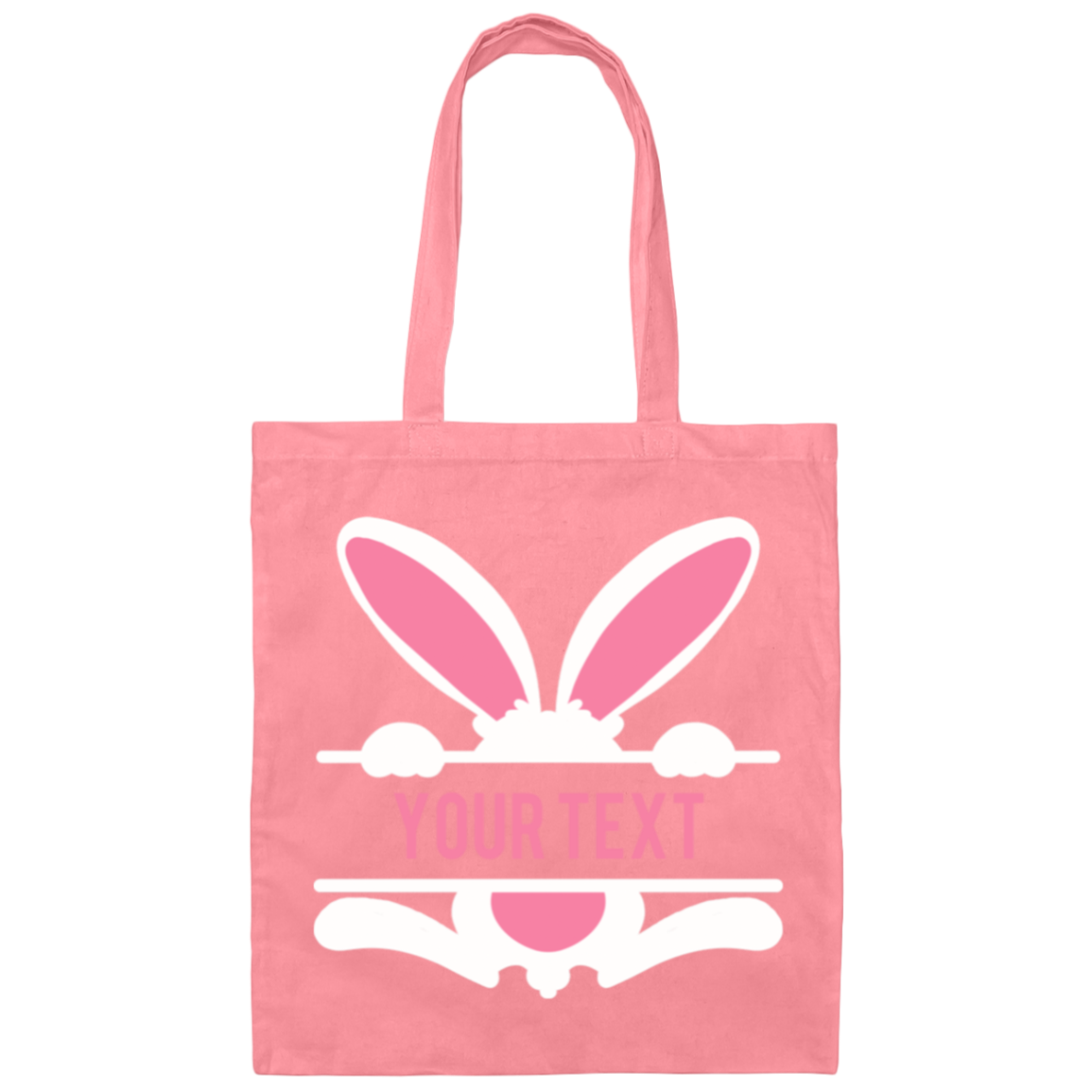 Personalized Tote Bag-Pink