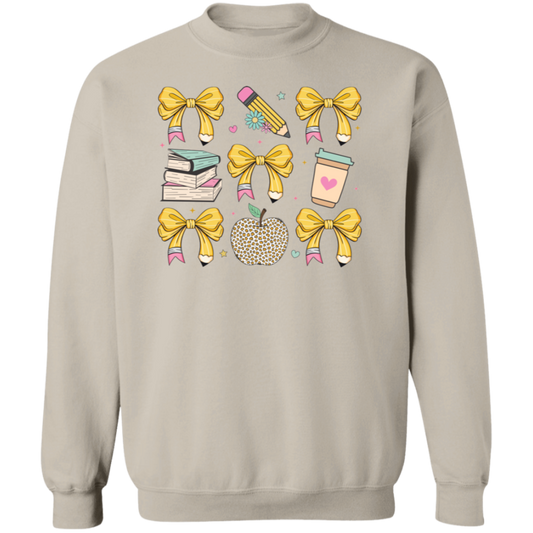 Coquette Teacher Crewneck Sweatshirt