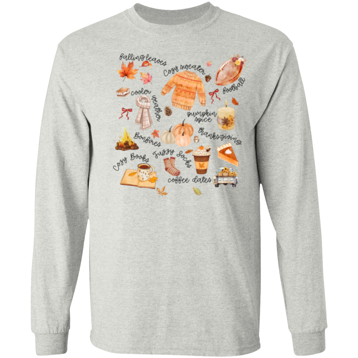 Fall Vibes LS T-Shirt