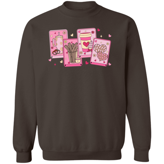 Pan Dulce y Amor Tarot Cards Crewneck