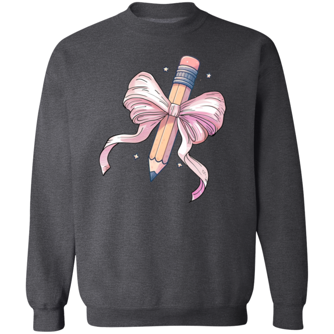 Coquette Pencil Crewneck Sweatshirt