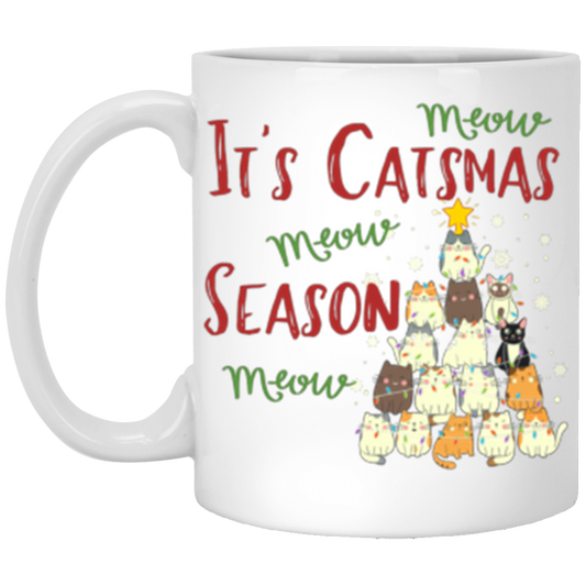 Catsmas Season Mug (Double Side)