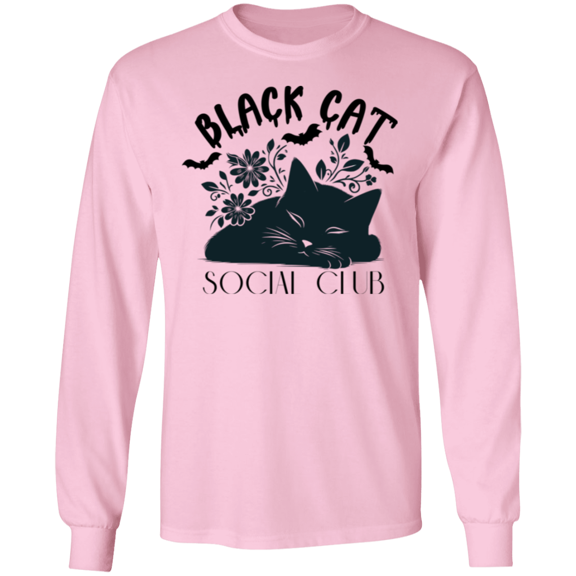 Black Cat Social Club LS Shirt