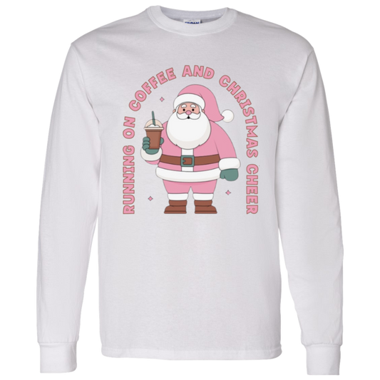 Coffee & Christmas Cheer LS T-Shirt