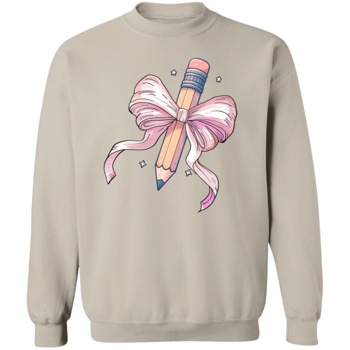 Coquette Pencil Crewneck Sweatshirt