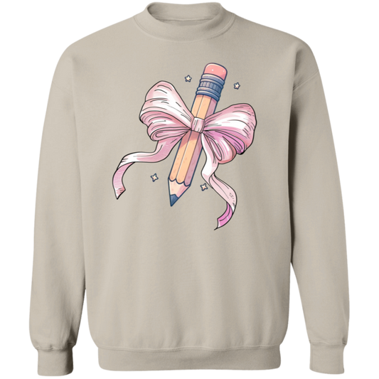 Coquette Pencil Crewneck Sweatshirt