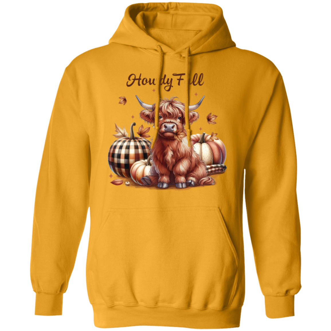 Rustic Cow Pullover Hoodie