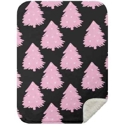 Pretty in Pink Sherpa Blanket