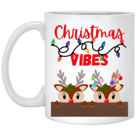 Christmas Vibes Mug (Double Side)