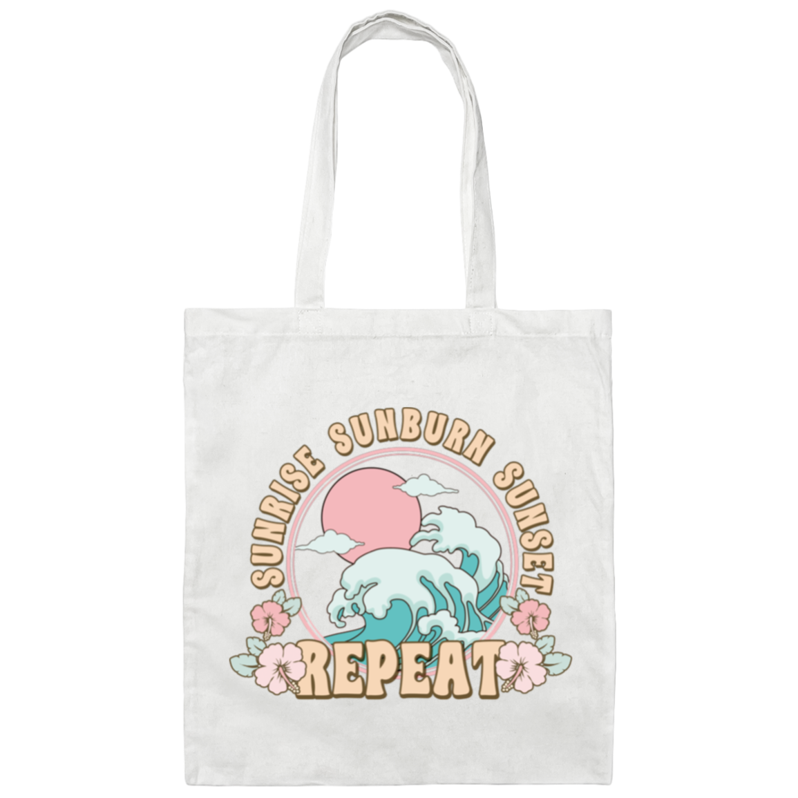 Sunshine, Sunburn, Sunset Tote Bag