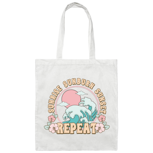 Sunshine, Sunburn, Sunset Tote Bag