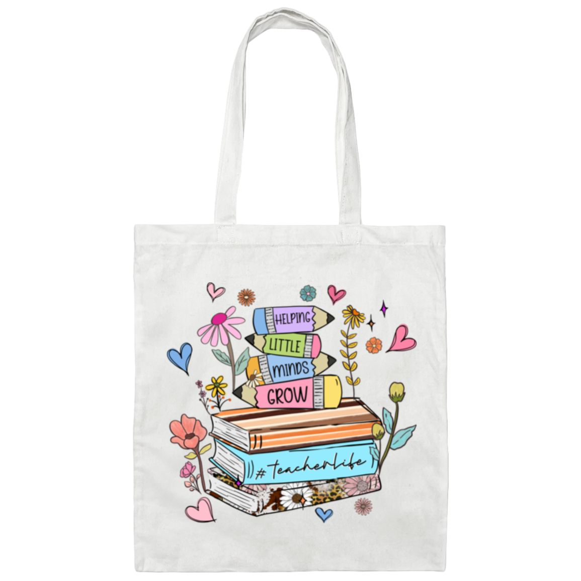 Little Minds Grow Tote Bag