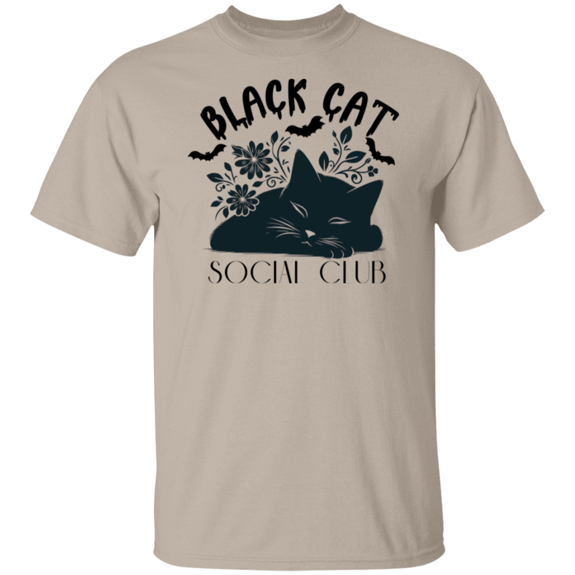 Black Cat Social Club  T-Shirt