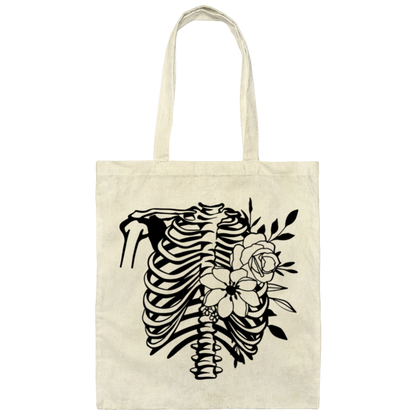 Blossom & Bones Tote Bag