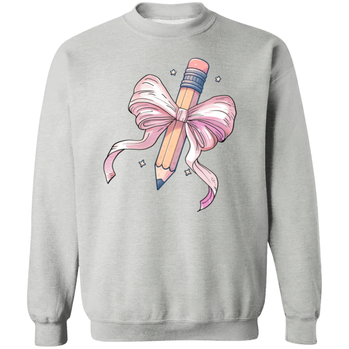 Coquette Pencil Crewneck Sweatshirt