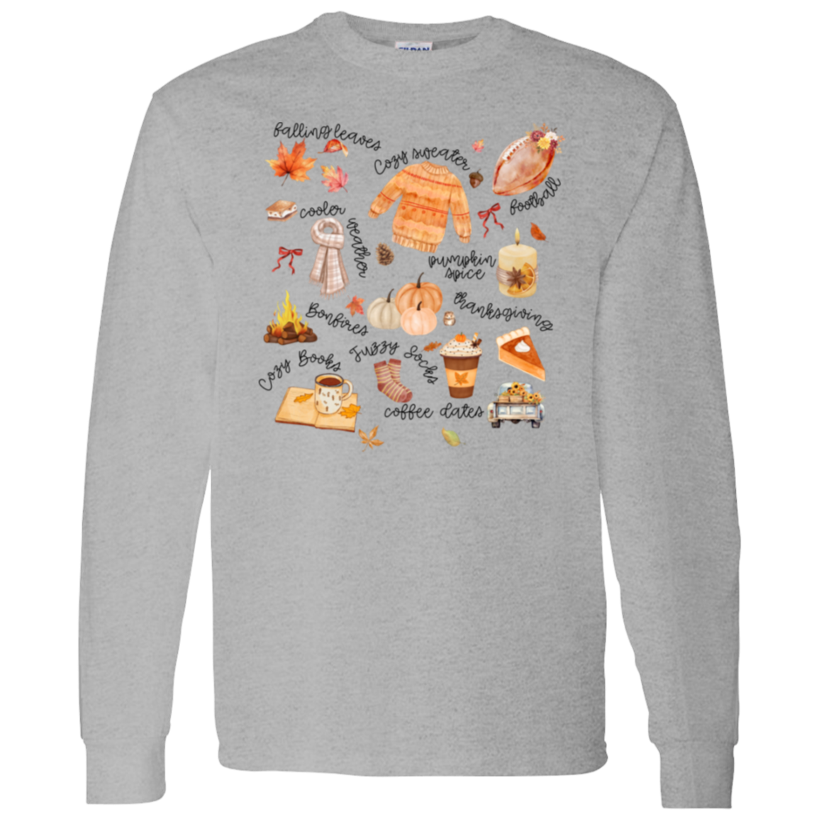 Fall Vibes LS T-Shirt