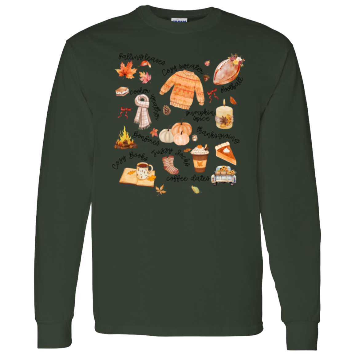 Fall Vibes LS T-Shirt